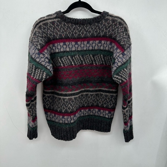 TRADITIONS VINTAGE Wool Grandpa contemporary gorpcore warm sweater LARGE - Picture 2 of 10